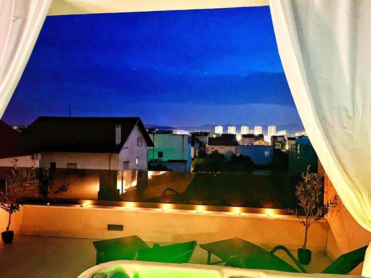 Olive Oasis Penthouse With Jacuzzi Apartment Задар Екстериор снимка